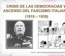 Crisis de la democracia y ascenso de los fascismos