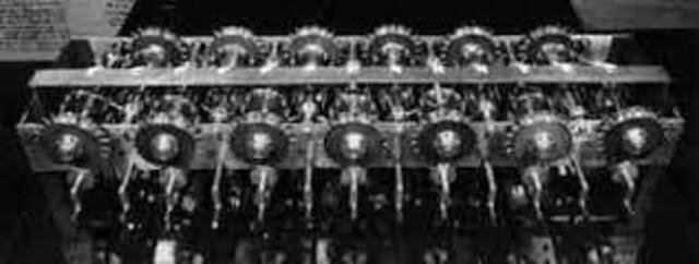 Máquina de sumar de Leonardo Davinci