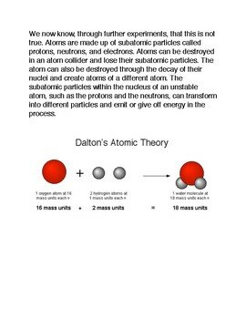 John Dalton discovered atoms are building blocks