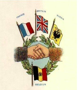 La formación de alianzas previas a la I Guerra Mundial