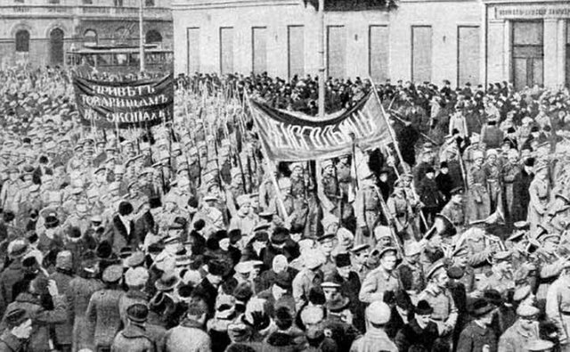 Revolución marxista soviética en Rusia