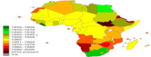 Independiza la mayoría de los países africanos