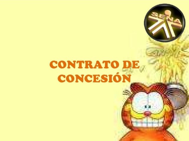 Contrato de concesión