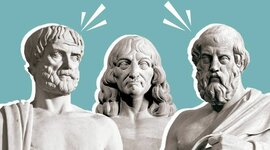 Timeline: Línea del tiempo filosófica ( Carla Falcón 1B )