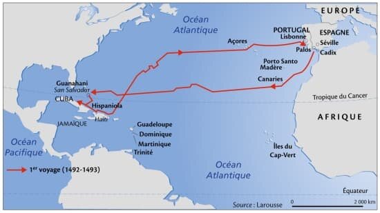 Premier voyage de Colomb