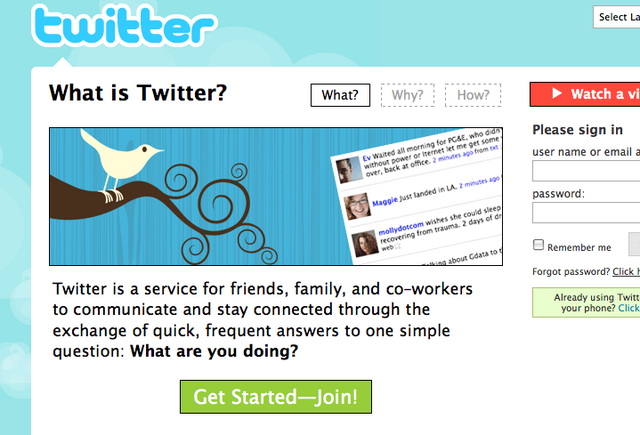 Tweeting : to share ideas on the digital media journey