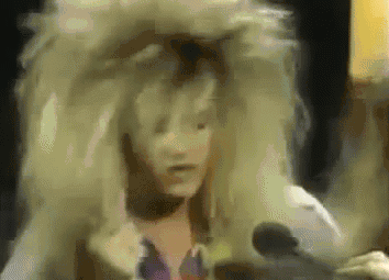 3. EVERYTHING WAS BIG LIKE THE HAIRSTYLES AND SHOULDER PADS