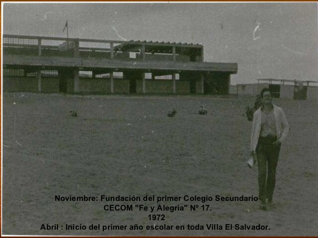 Fundación de CECON, Fe y Alegría 17