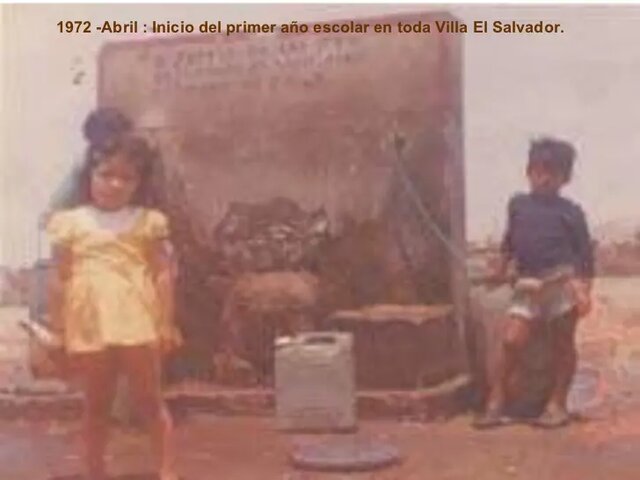 Inicio del año escolar en CECON, Fe y Alegría 17