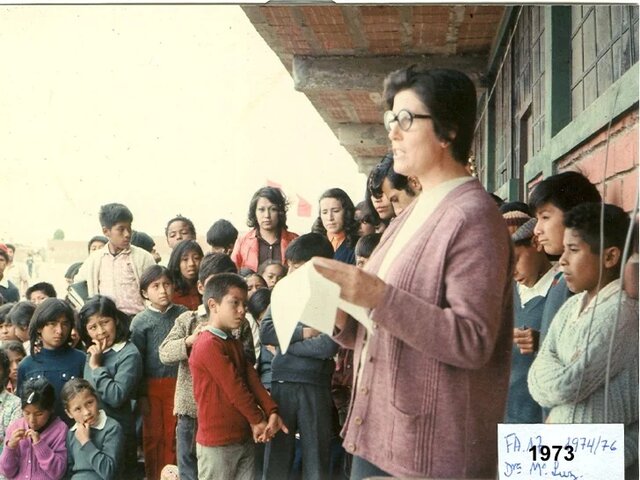 Toma el cargo de directora, Mariluz Gallardo