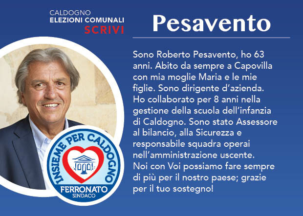 Roberto Pesavento - Assessore