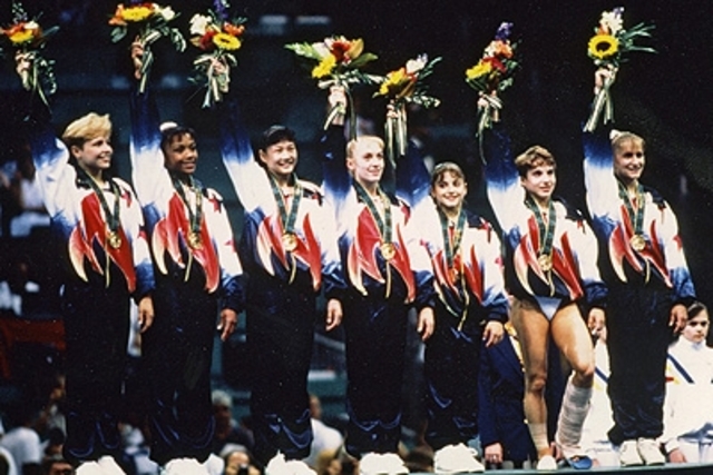 USA Gymnastics Team's Dramatic End To the 96’ Olympics