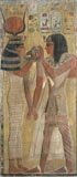 LA DIOSA HATHOR Y EL FARAÓN SETI I