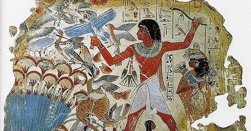 ESCENA DE CAZA EN LOS PANTANOS