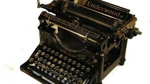 La máquina e escribir