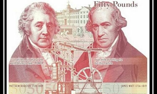 James Watt y Mathew Bolton