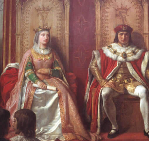Los Reyes Católicos se casan