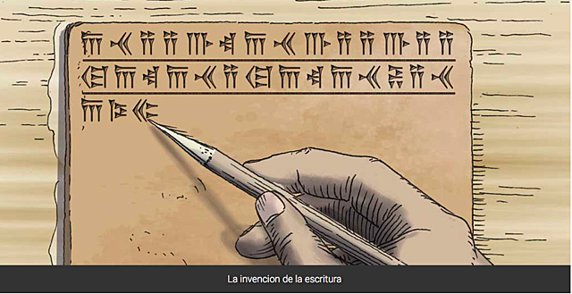 Invenció de l'escriptura: 3000 aC
