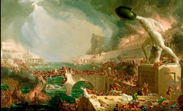 Caída del imperio romano