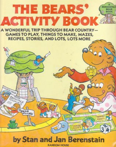 The Bears’ Activity Book published.