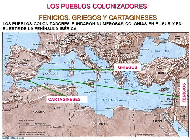 Fenicios, Griegos y Cartaginenses