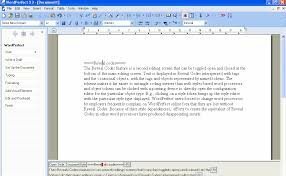 WordPerfect fue el software más usado.