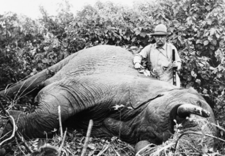 Leaves presidency, visits Africa