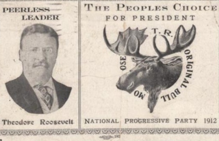 Runs for presidency, unsuccessfully for Bull-Moose Party