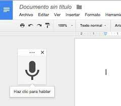 Aparece el reconocimiento de voz