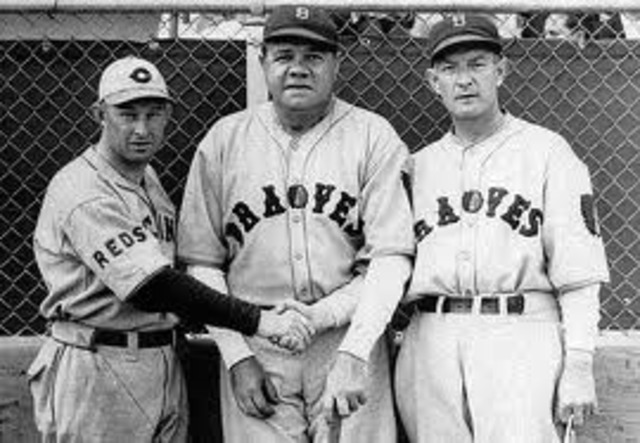 Babe Ruth was sold to the Boston Braves