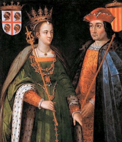 Los Reyes Católicos se casan