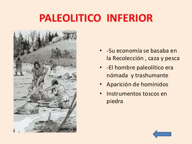 Paleolítico inferior (2,5 millones de años a 125.000 de años)