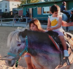 Vaig apendre a anar amb cavall