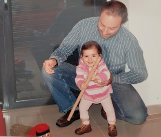 Vaig cagar el tió per primera vegada