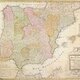 Mapa general de españa y portugal  (1782) por d. tomás lópez. l
