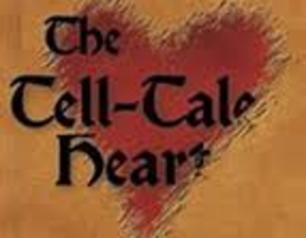 Poe Publishes The Tell Tail Heart