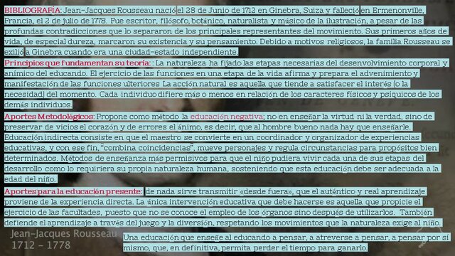 Jean-Jacques Rousseau 1712-1778