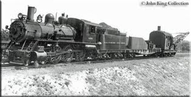 The Baltimore and Ohio Railroad is complete