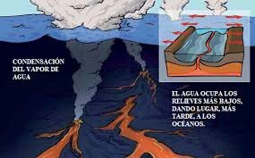 7:00 AM - formación de los océanos