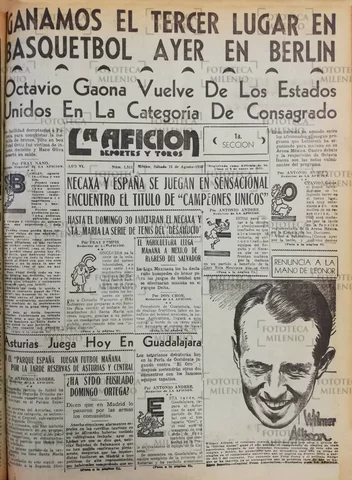 1948 la perdida de la medalla de broce