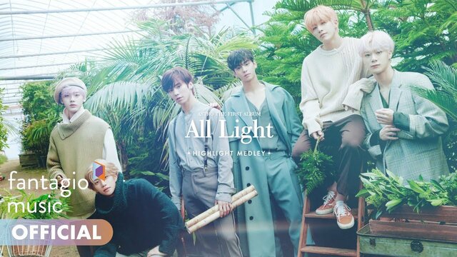 Album completo "All light"