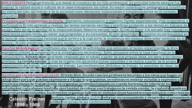 Celestin Freinet 1896 - 1966