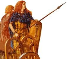 Boudicca - Widow of a chief.