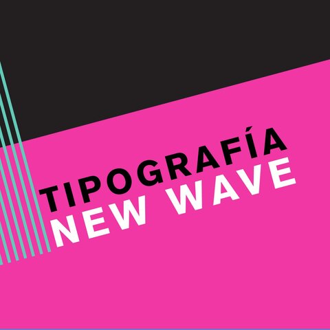 Tipografía New Wave