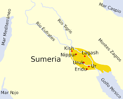 Los sumerios levantaron algunas de las primeras ciudades conocidas de la historia: