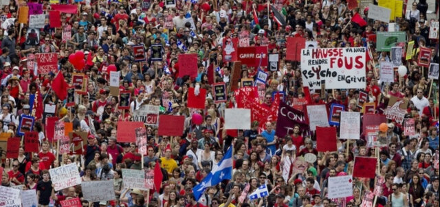 La grève étudiante