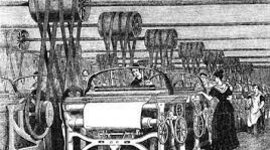 Timeline: impactos sociales, económicos y ambientales de las máquinas en diferentes épocas.
