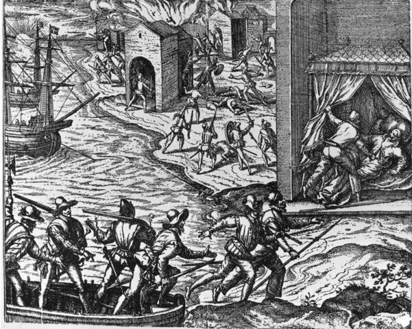 Llegada de Pedro Heredia