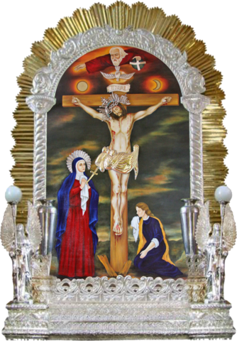 Intento de borrar la imagen del Señor de los Milagros