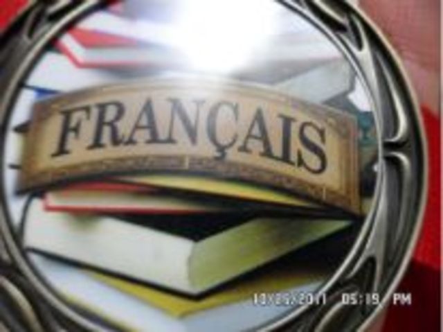 My French (Francais) medal